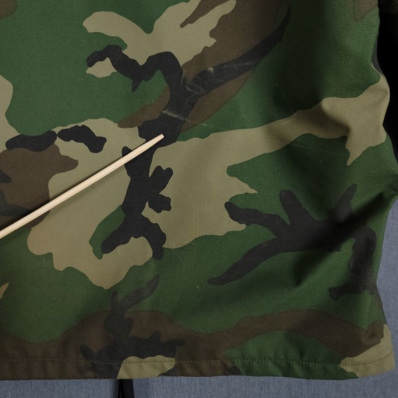 Equa Industries USGI Jacket Men Small Camo Nylon Military Parka Cold Weather 90s - Picture 9 of 12